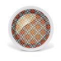 Decorative plate with classic pattern