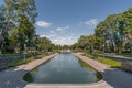 Decorative pond in the garden named after Taras Shevchenko.