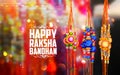 Decorative Rakhi for Raksha Bandhan background