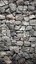 Decorative real stone wall surface with uneven cracks, ideal background Royalty Free Stock Photo