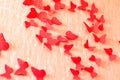 Decorative red butterflies Royalty Free Stock Photo