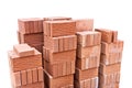 Decorative red clay brick