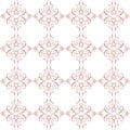 Decorative red pattern. Vector abstract background Royalty Free Stock Photo