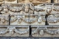 Decorative reliefs in Aphrodisias, Geyre, Caria, Turkey