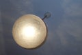 Decorative round ceiling light shining Royalty Free Stock Photo