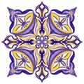 Decorative round ornaments. Anti-stress therapy patterns. Weave design elements