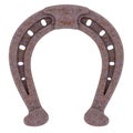 Decorative rusty horseshoe Royalty Free Stock Photo