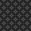 Decorative Seamless Floral diagonal Geometric Black & White Pattern Background. Complicated, material. Chevron arts.