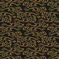 Decorative seamless pattern. Template for packaging, drapery, interior design Royalty Free Stock Photo