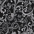 Decorative seamless pattern. Template for packaging, drapery, interior design Royalty Free Stock Photo