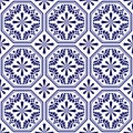 Decorative seamless tile pattern Royalty Free Stock Photo