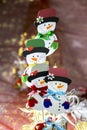 Decorative snow men