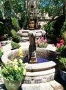 Decorative Southwest style fountain in Sedona, AZ