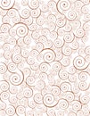 Decorative spiral background