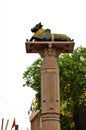 Landmarks of India - Sacred Cow Statue Royalty Free Stock Photo