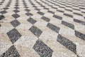 Decorative stone pavement Royalty Free Stock Photo