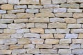 Decorative stone wall texture background natural color Royalty Free Stock Photo