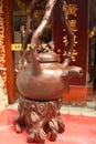 Decorative teapot at the Tea shop in Beijing Royalty Free Stock Photo