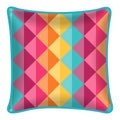 Decorative throw pillow Royalty Free Stock Photo