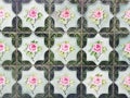 Decorative tiles, Penang, Malaysia Royalty Free Stock Photo