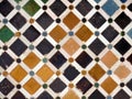 Decorative tiles in Spain Royalty Free Stock Photo