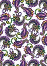 Traditional paisley pattern