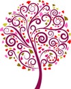 Decorative tree - 1 Royalty Free Stock Photo
