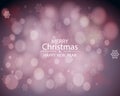Decorative Vector Holiday Background with Snowflakes and Sparks Royalty Free Stock Photo