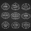 Decorative vector vintage frames