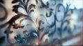 Decorative victorian abstract pattern with historic artistic background Royalty Free Stock Photo