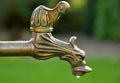 Decorative vintage brass tap water Royalty Free Stock Photo