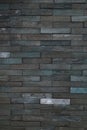 Decorative wall texture of Seamless wood wall, vintage exposed wooden wall exterior, patchwork of raw wood forming a beautiful Royalty Free Stock Photo