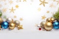 Decorative web banner Christmas and New Year banner Royalty Free Stock Photo