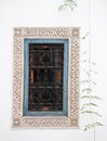 Window in riad Marrakesh, Morocco Royalty Free Stock Photo