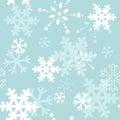 Decorative winter Christmas seamless texture