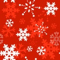 Decorative winter Christmas seamless texture