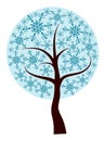 Decorative winter tree,