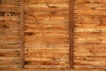 Decorative wooden door