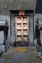 Decorative wooden door of Sidheshwar temple