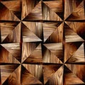 Decorative wooden pattern - seamless background - wood texture Royalty Free Stock Photo