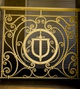 Decorative wrought iron security