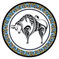 Decorative Zodiac Taurus