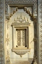 Decoratively carved window in Marble of Chhatri of Maharaj Madhav rao Scindia