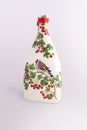 Decoupage bottle