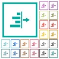 Decrease right indentation of content flat color icons with quadrant frames