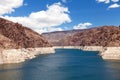 Decreased water level in Black Canyon