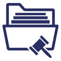 Decree  Isolated Vector Icon which can easily modify or edit Royalty Free Stock Photo