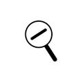 decrement icon. Element of web icons. Premium quality graphic design icon. Signs and symbols collection icon for websites, web des