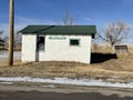 Decrepit City Jail in Interior, South Dakota