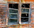 Decrepit Orange Windows